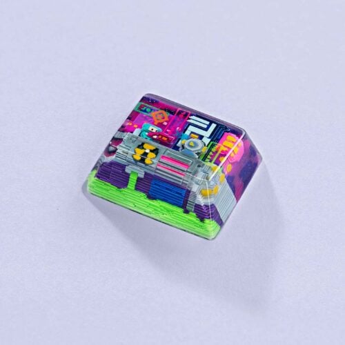 8bits artisan keycaps 225