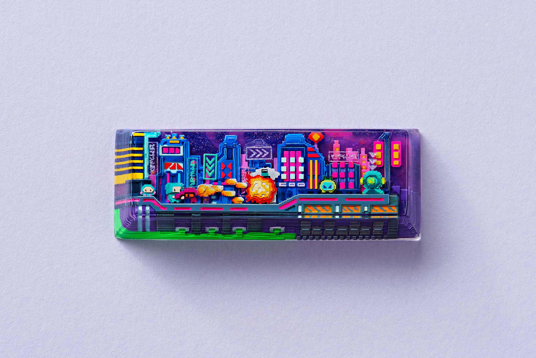 8bits artisan keycaps 236