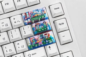 8bits series custom keycaps 212