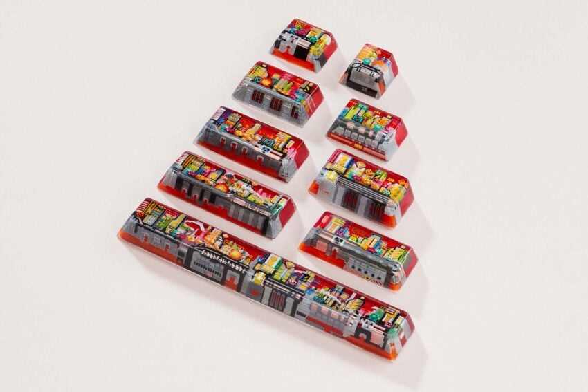 8bits series custom keycaps 215