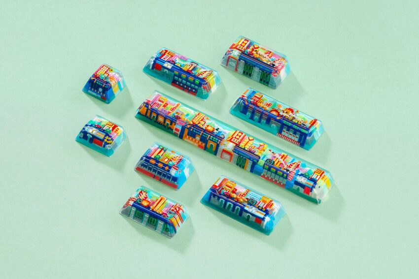 8bits series custom keycaps 217