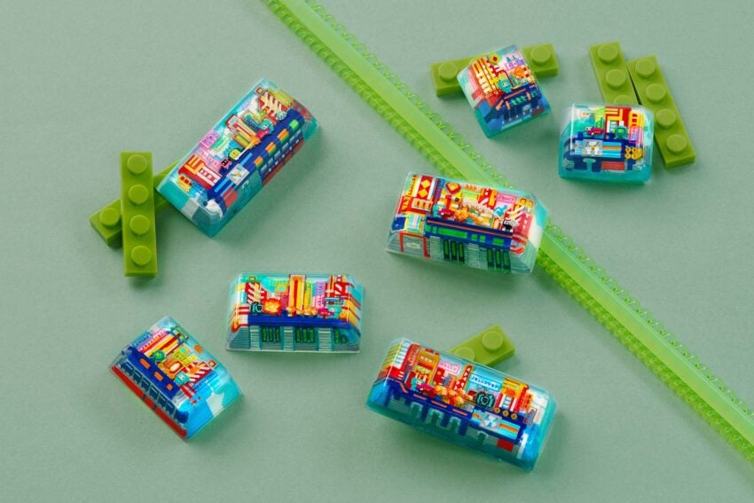 8bits series custom keycaps 230
