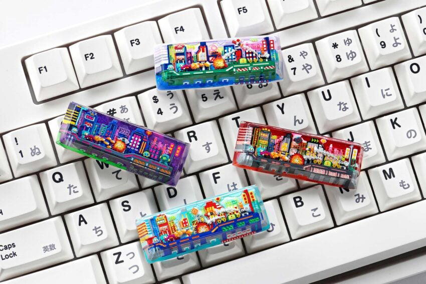 8bits series custom keycaps 234