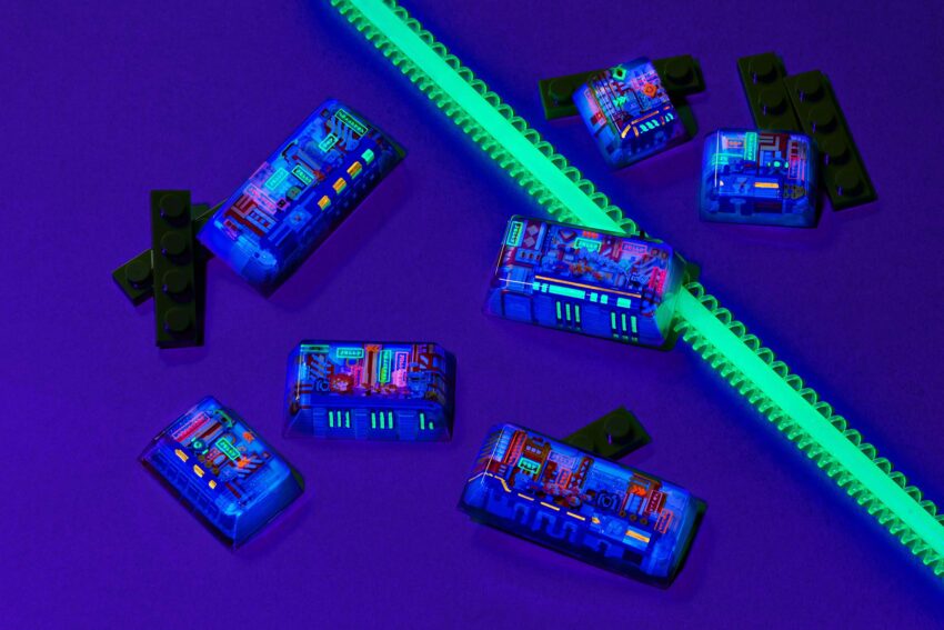 8bits series custom keycaps 242