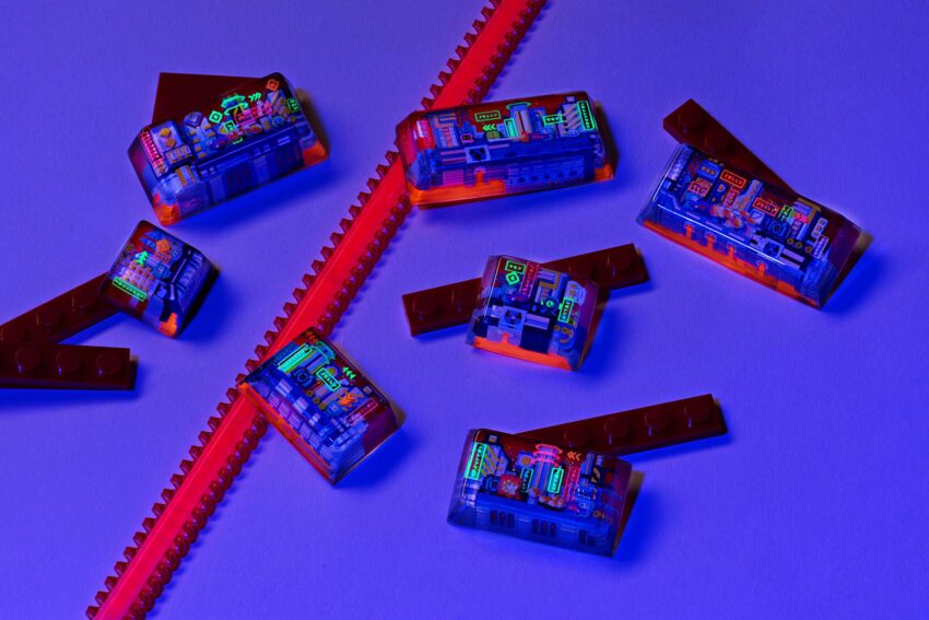 8bits series custom keycaps 244