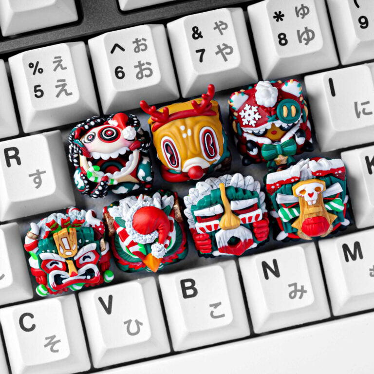 jelly key xmas custom keycap 004