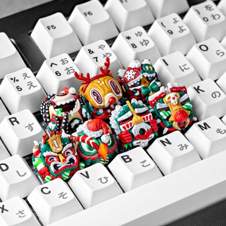 jelly key xmas custom keycap 008