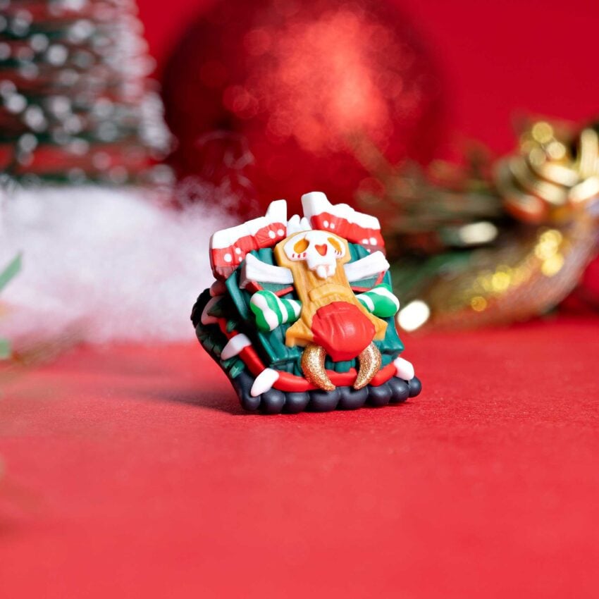 jelly key xmas custom keycap 016