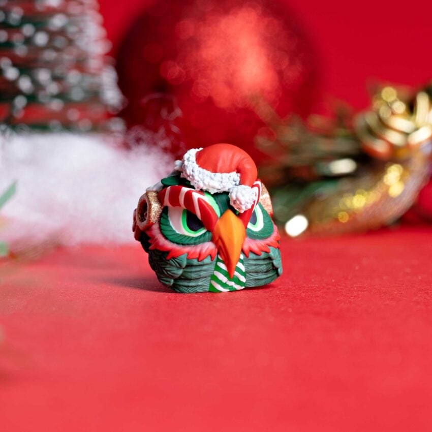 jelly key xmas custom keycap 018