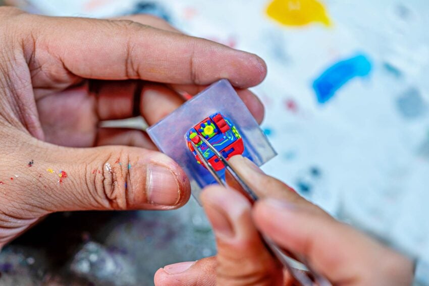 retrotv series 3 custom keycaps 052