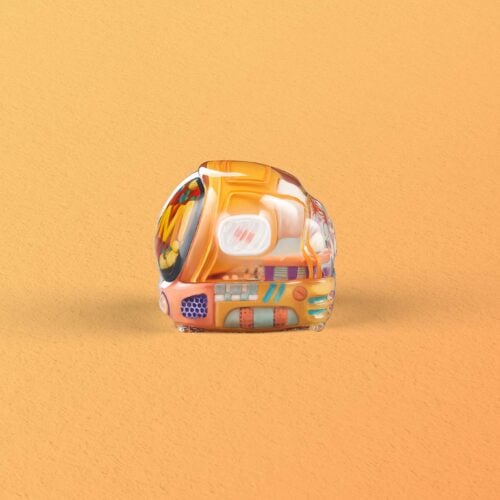 retrotv series 3 custom keycaps 2043