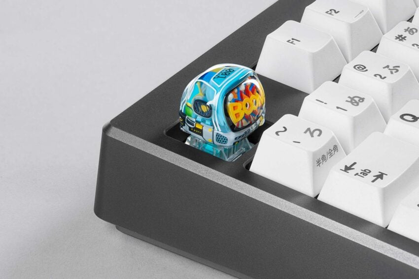 Retro TV series – Galaxy Thieves artisan keycaps - Jelly Key