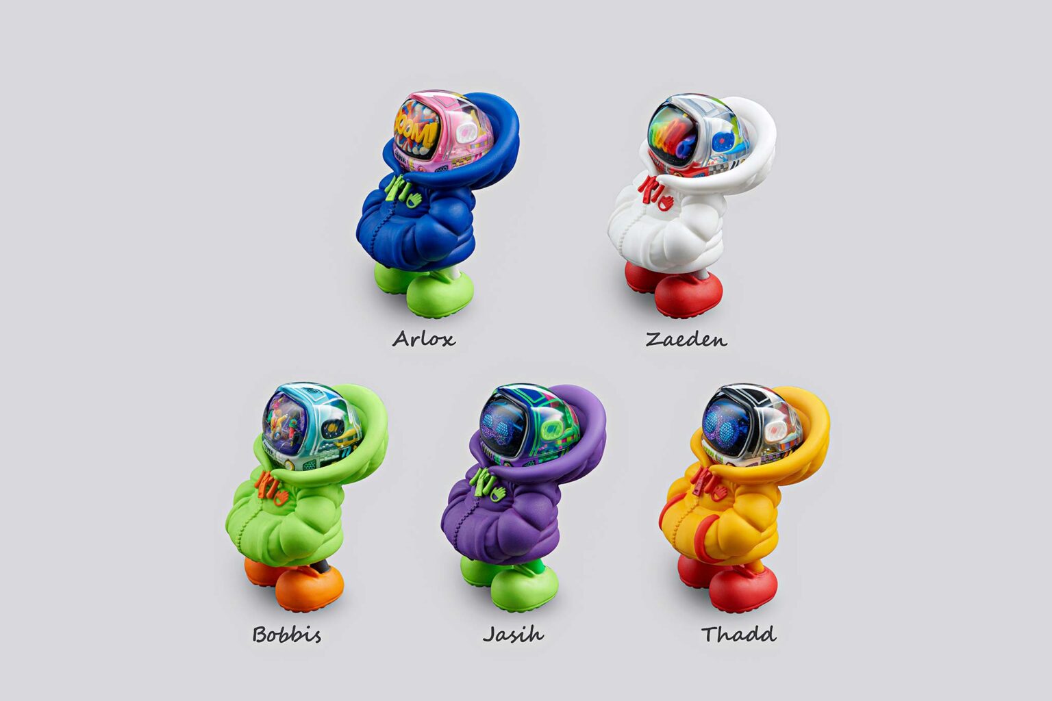 retrotv series 3 custom keycaps 2171