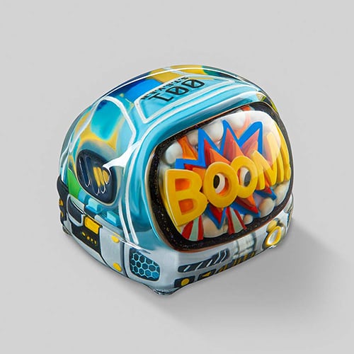 retro tv series – stand boy art toy