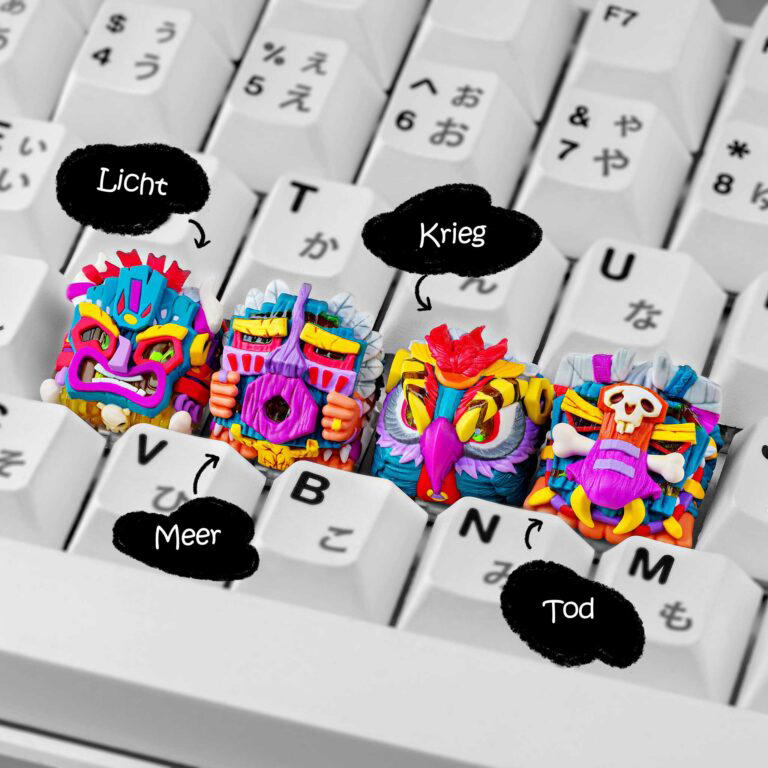 untouched civilization custom keycaps 306