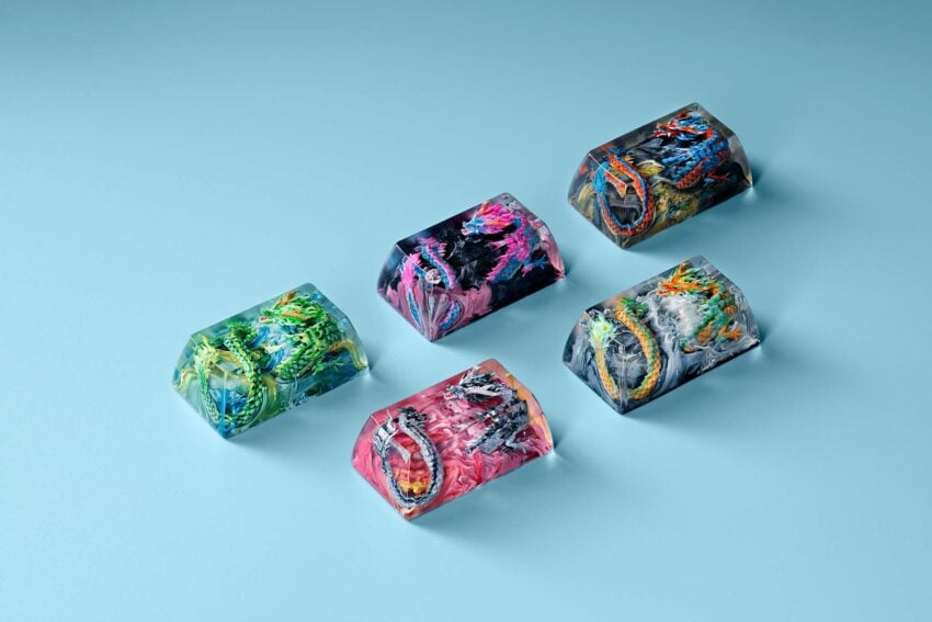 dragon eden v3 custom keycap 202