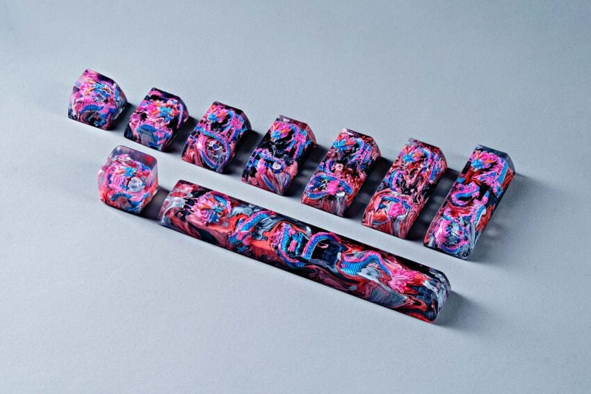 dragon eden v3 custom keycap 212