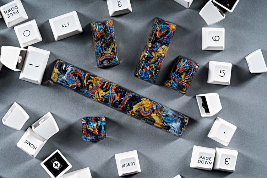 dragon eden v3 custom keycap 402