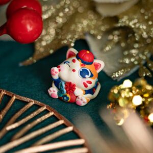 jelly key happy meow year custom keycaps 126