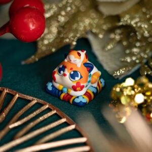 jelly key happy meow year custom keycaps 129