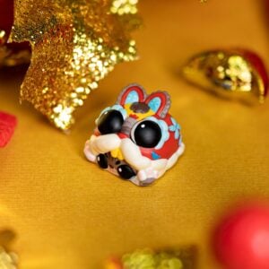 jelly key happy meow year custom keycaps 136