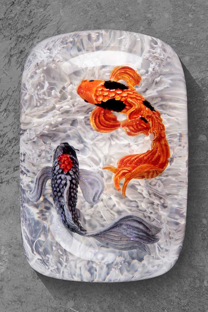 zen pond lost then found artisan keycaps