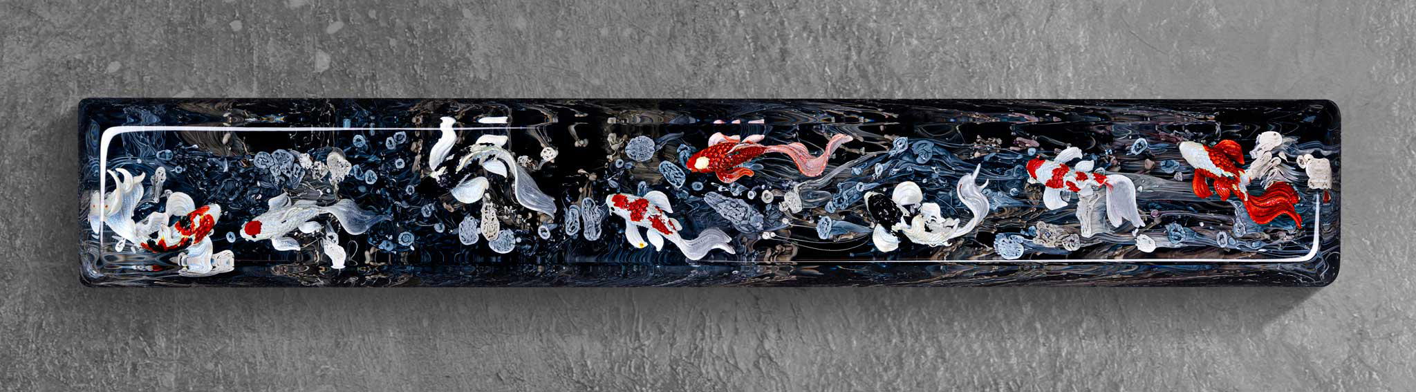 Zen Pond - Lost then found artisan keycaps