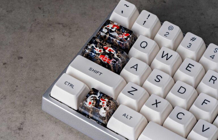 jelly key zend pond v custom keycaps 3460