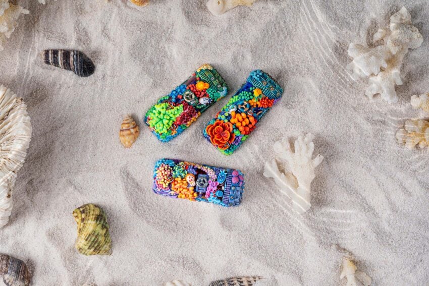 jelly key coral odyssey artisan keycaps 2075