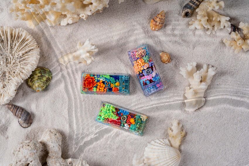jelly key coral odyssey artisan keycaps 2081