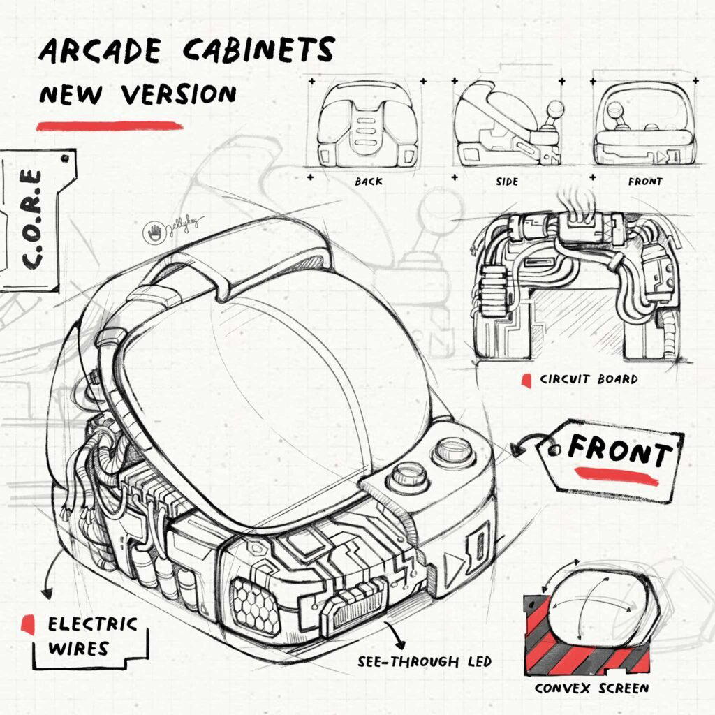 arcade 2023 square front
