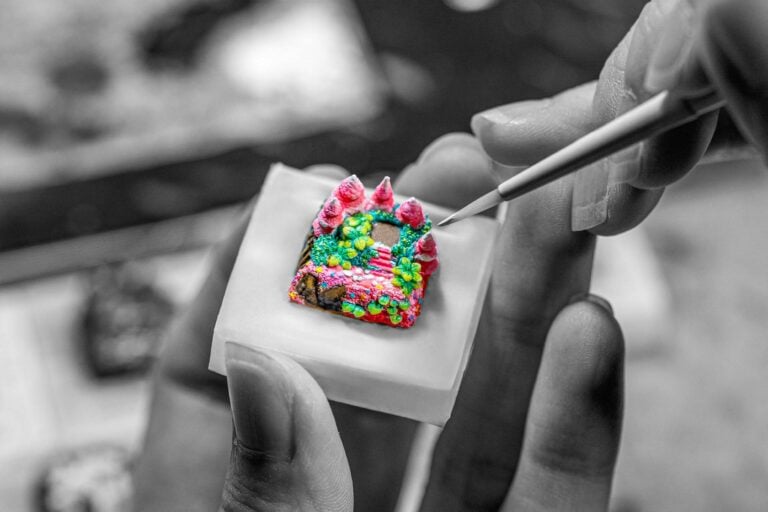 jelly key timber haven custom keycaps 225