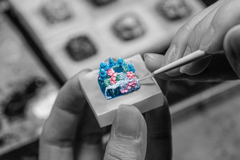 jelly key timber haven custom keycaps 226