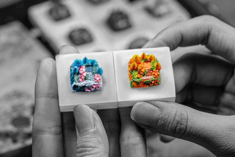 jelly key timber haven custom keycaps 227