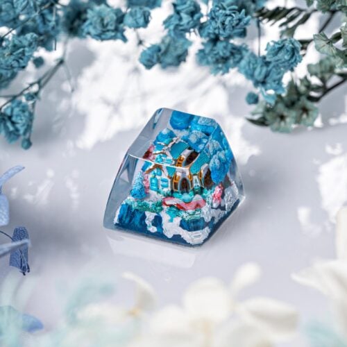 jelly key timber haven custom keycaps 238