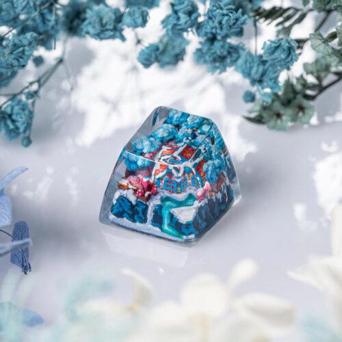 jelly key timber haven custom keycaps 239