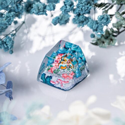 jelly key timber haven custom keycaps 241