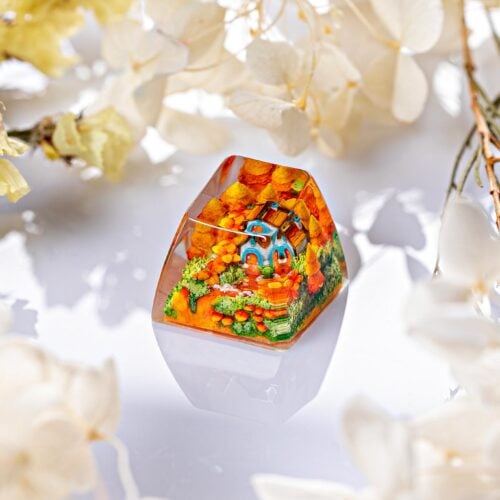 jelly key timber haven custom keycaps 242