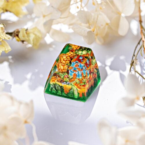 jelly key timber haven custom keycaps 243