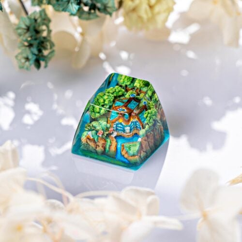 jelly key timber haven custom keycaps 248