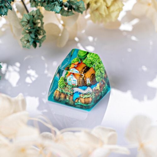 jelly key timber haven custom keycaps 249