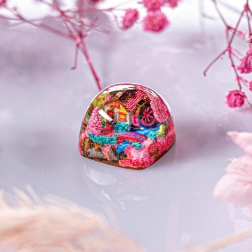 jelly key timber haven custom keycaps 266