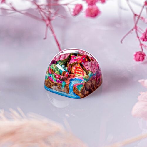 jelly key timber haven custom keycaps 267