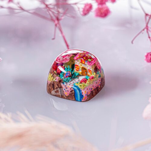 jelly key timber haven custom keycaps 269