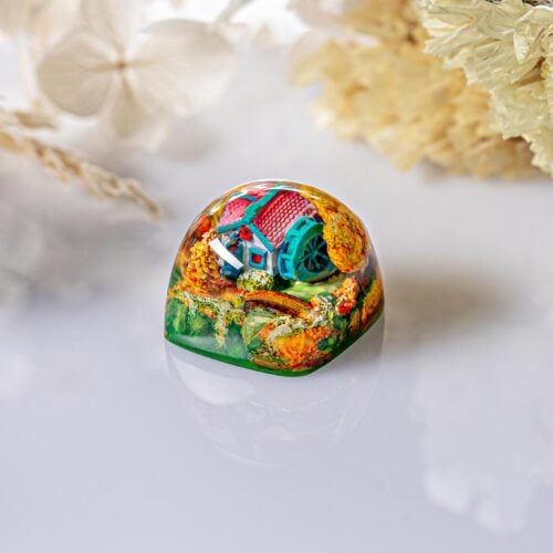 jelly key timber haven custom keycaps 271