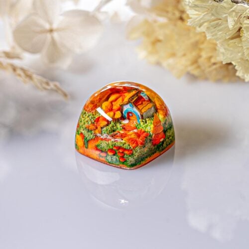 jelly key timber haven custom keycaps 272