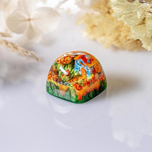 jelly key timber haven custom keycaps 273