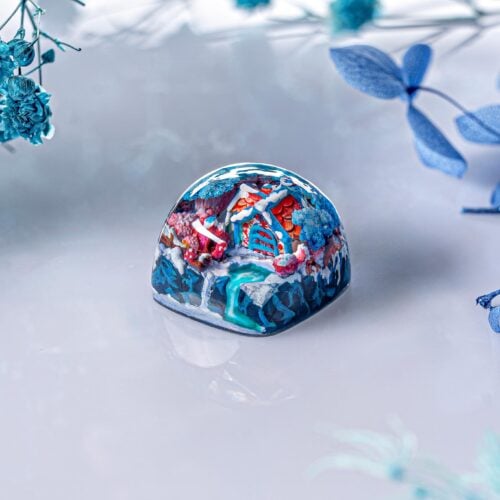 jelly key timber haven custom keycaps 274