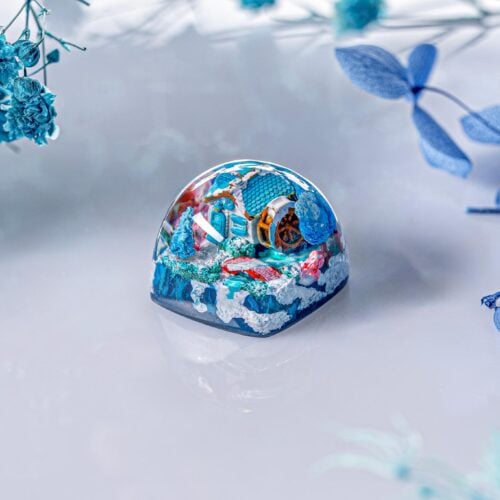 jelly key timber haven custom keycaps 275