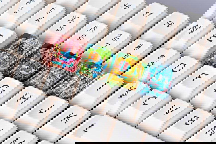 jelly key timber haven custom keycaps 298